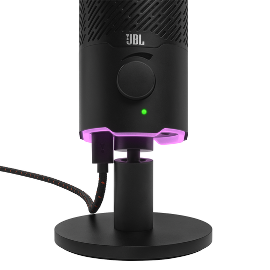 JBL Quantum Stream - Black - Dual pattern premium USB microphone for streaming, recording and gaming - Detailshot 5 image number null